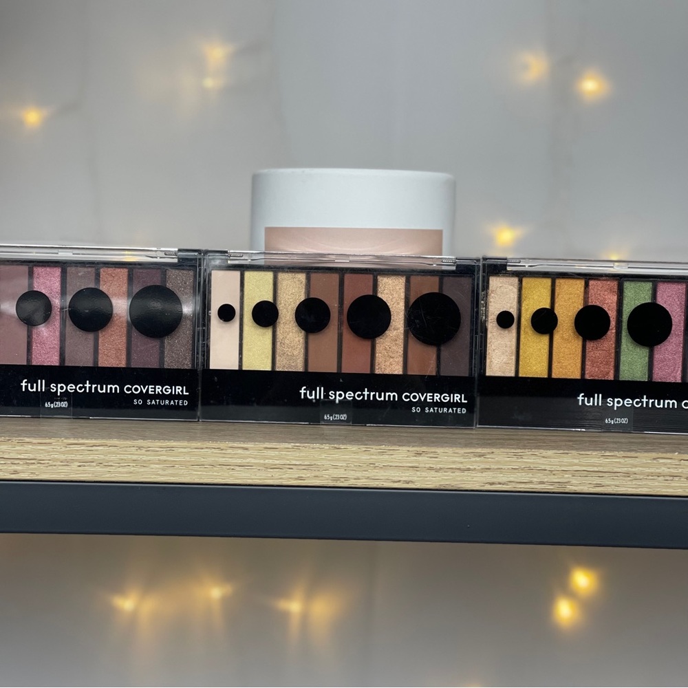 Covergirl Full Spectrum Eyeshadow Palette Bundle